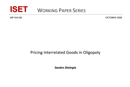 Pricing Interrelated Goods in Oligopoly