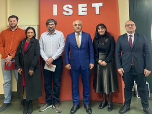 ISET Welcomes Delegation from Azerbaijan State University of Economics