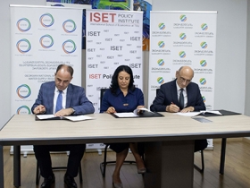 ISET Policy Institute Signs the Memorandum with GNERC and ENTC