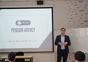 The Representatives of Pension Agency Visit ISET