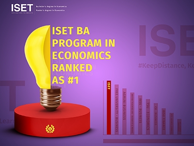 ISET&#039;s BA Program in Economics ranked #1