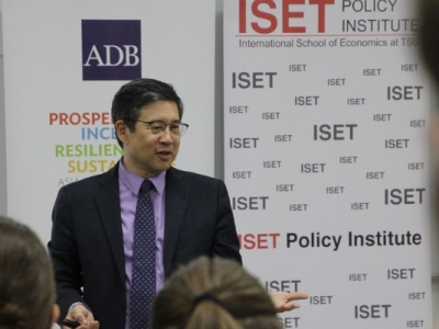 Albert Park chief ADB spokesperson speaks at ISET